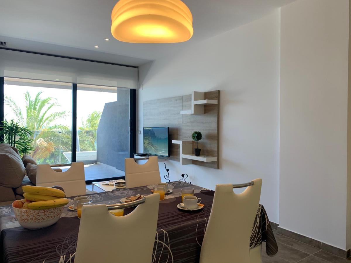 Apartamento De Lujo En Primera Linea De Playa Benidorm Bagian luar foto