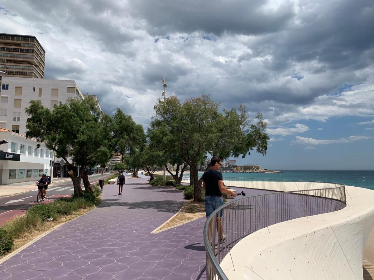 Apartamento De Lujo En Primera Linea De Playa Benidorm Bagian luar foto