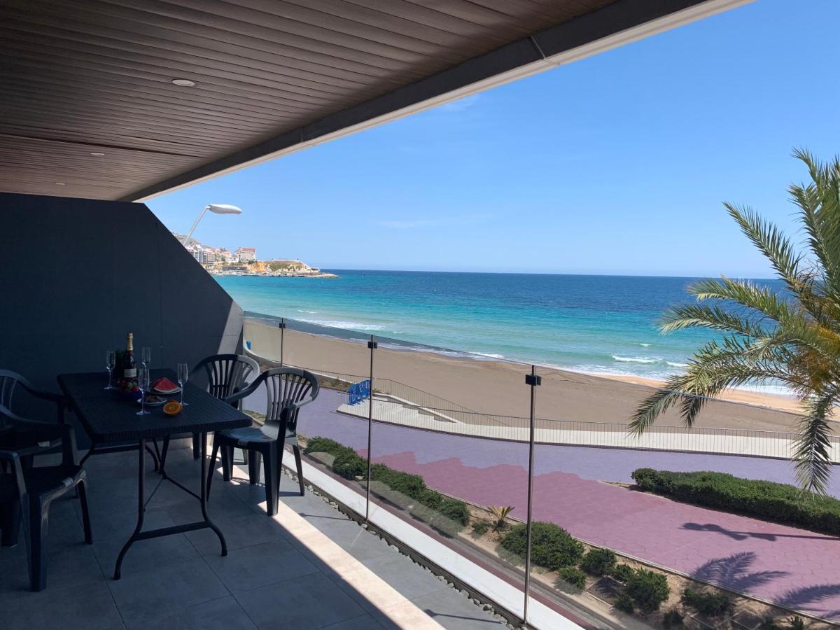 Apartamento De Lujo En Primera Linea De Playa Benidorm Bagian luar foto