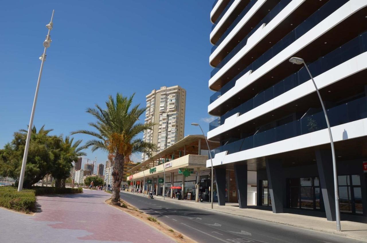 Apartamento De Lujo En Primera Linea De Playa Benidorm Bagian luar foto
